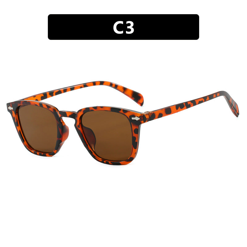 Women’s modern square sunglasses with mirrored UV protection Bowlift