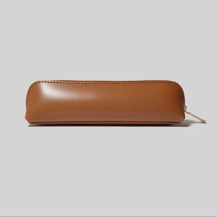 Sleek Leather Pencil Case Bowlift