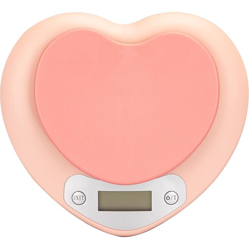 Heart-Shaped Kitchen Measuring Scale