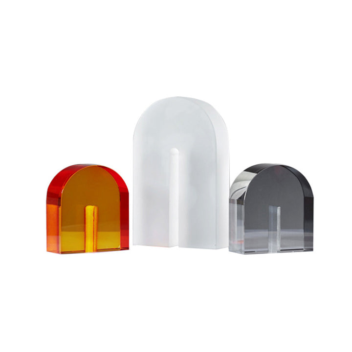 Decorative Acrylic Sculpture Set