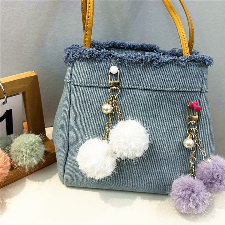 Stylish Denim Tote Bag Bowlift