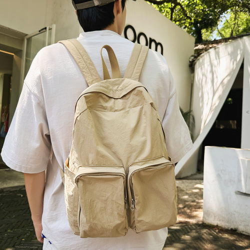 Urban Backpack with Practical Front Pockets Bowlift