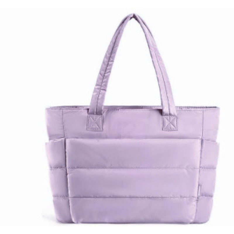 Padded Multifunctional Handbag Bowlift