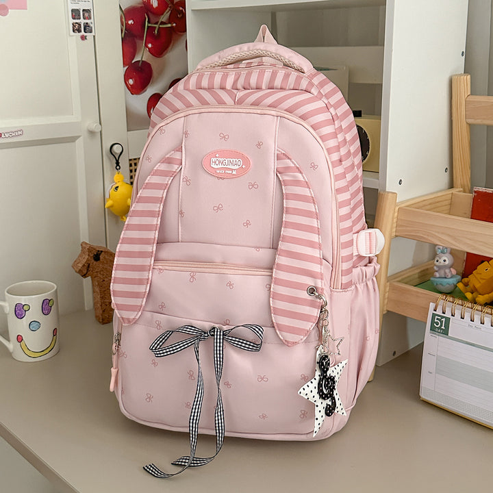 Fun Bunny-Ear Design Backpack Bowlift