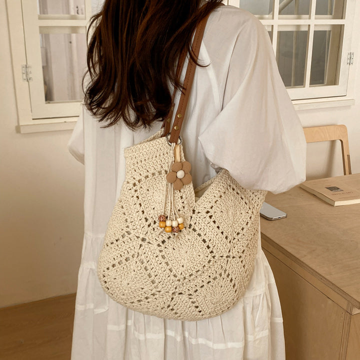 Handcrafted Macrame Shopper Bag Bowlift