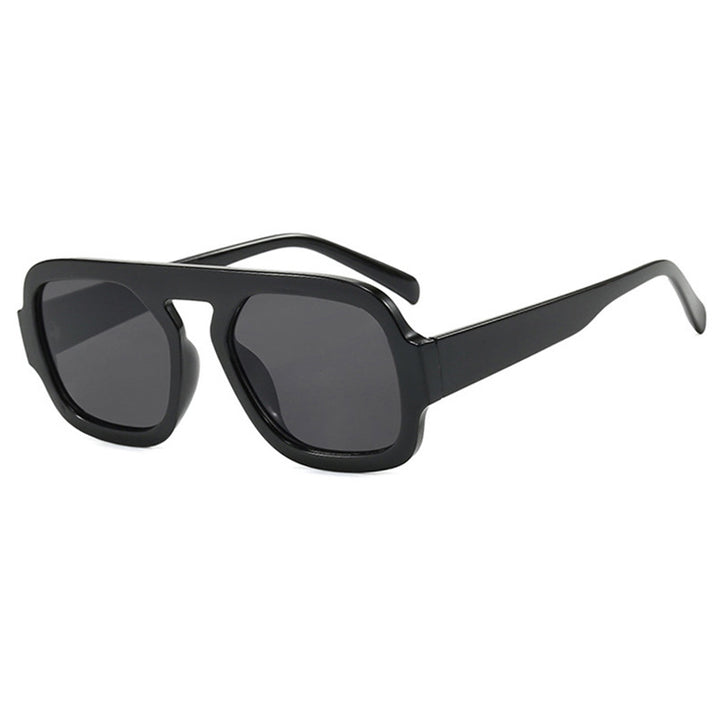 Ladies stylish square sunglasses with wide frame and UV protection Bowlift