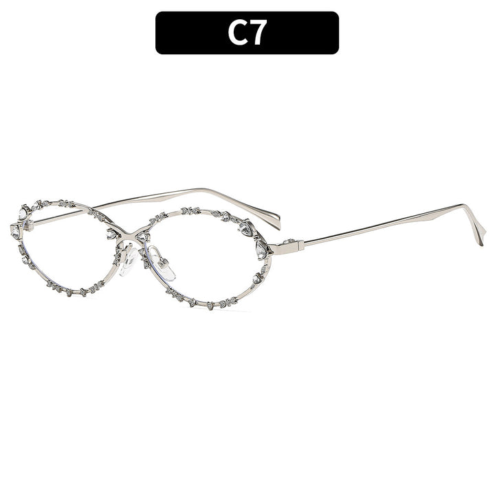 Decorative Cat-Eye Eyewear