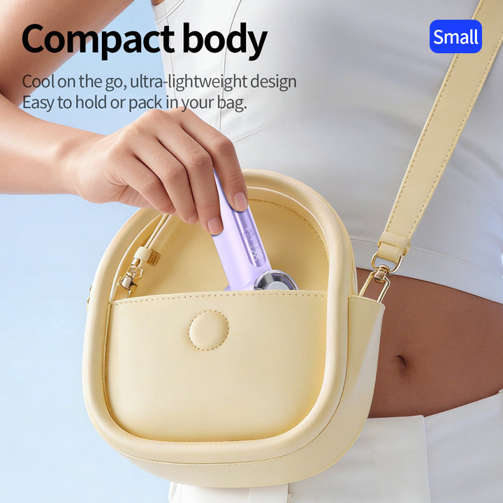 Unisex Portable Ice-Cooling Handheld Fan Bowlift