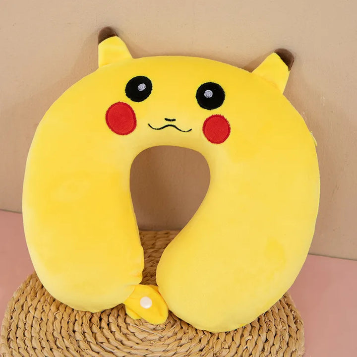 Unisex Neck Support Pillow with Cute Animal Design Bowlift
