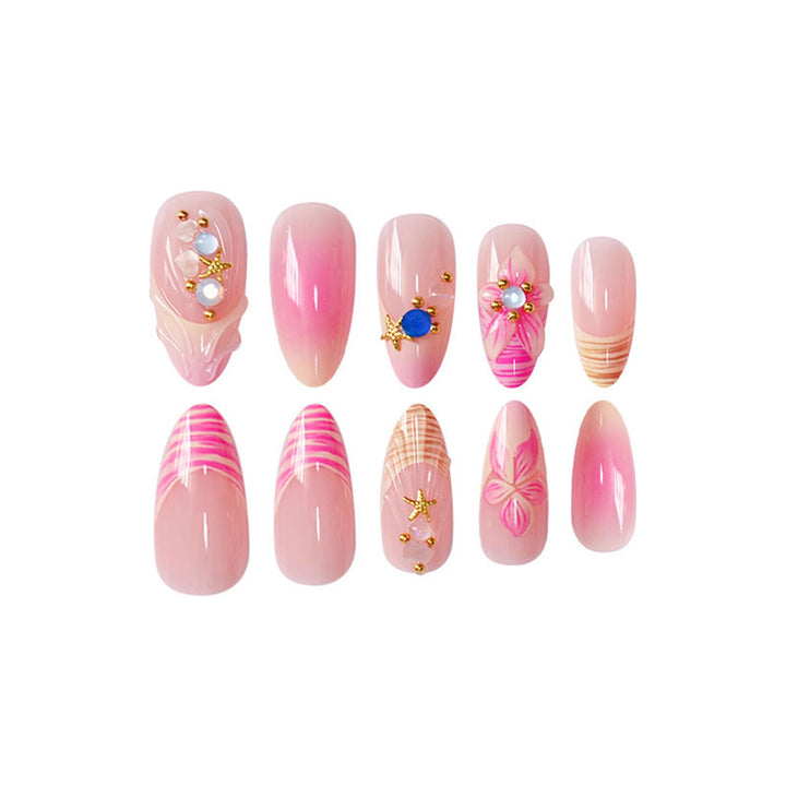 Glamorous Stiletto Nail Extensions Bowlift
