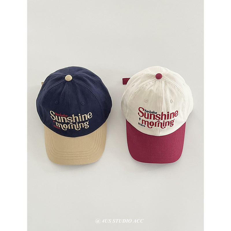 Women's Casual Adjustable Fabric Baseball Cap Bowlift