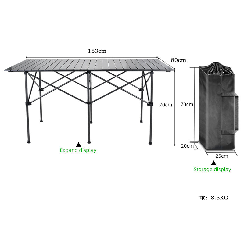 Ladies Folding Picnic Table Bowlift