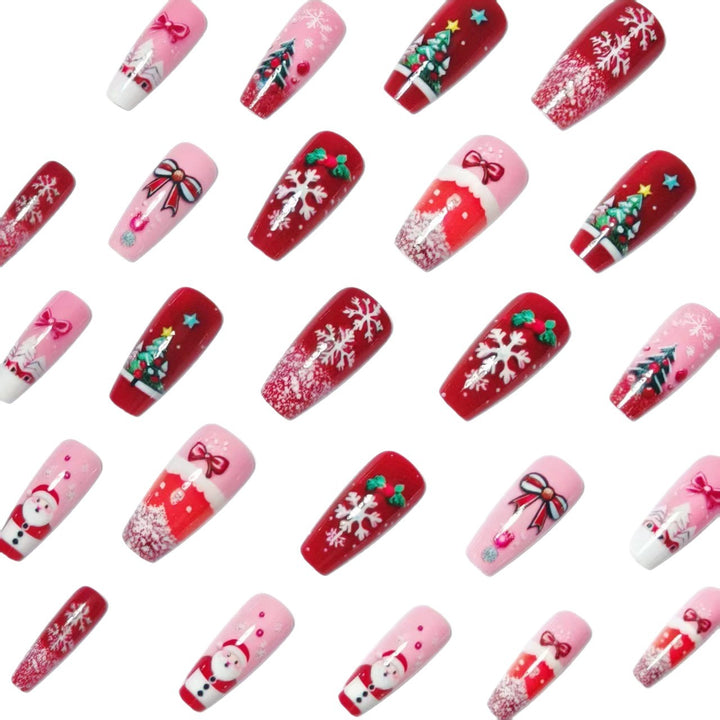 Christmas Art Nails Bowlift