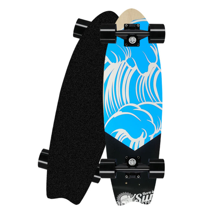 Surf-Inspired Mini Cruiser Skateboard Bowlift