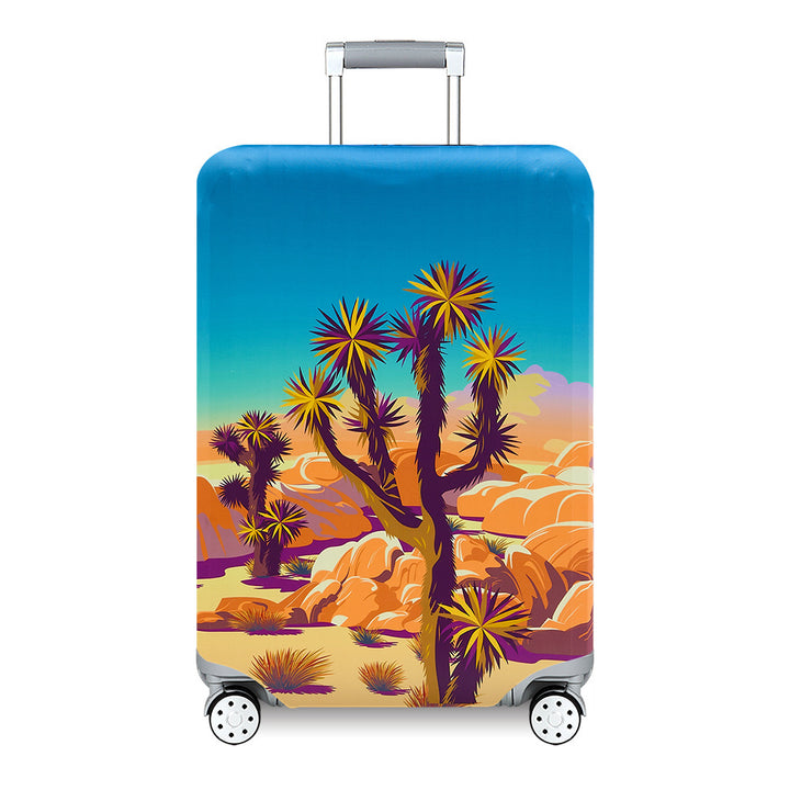 Women's Travel Suitcase with Colorful Floral Design Bowlift