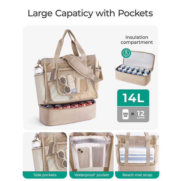 Insulated Cooler Tote Bag Bowlift