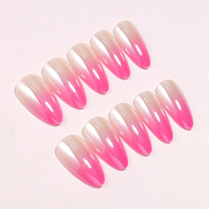Elegant Ombre Stiletto Press-On Nails Bowlift