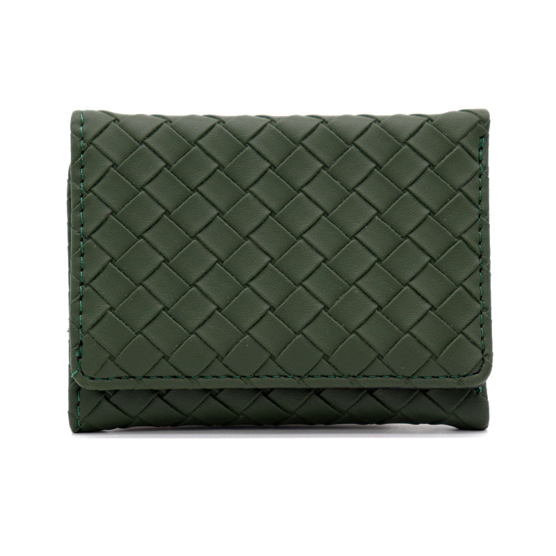 Textured Compact Wallet
