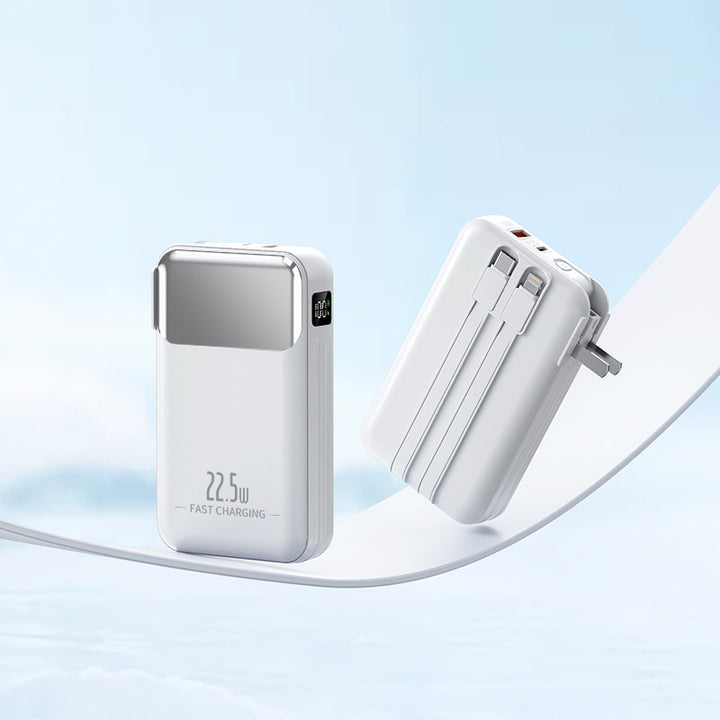 High-performance power bank with integrated fast charger Bowlift
