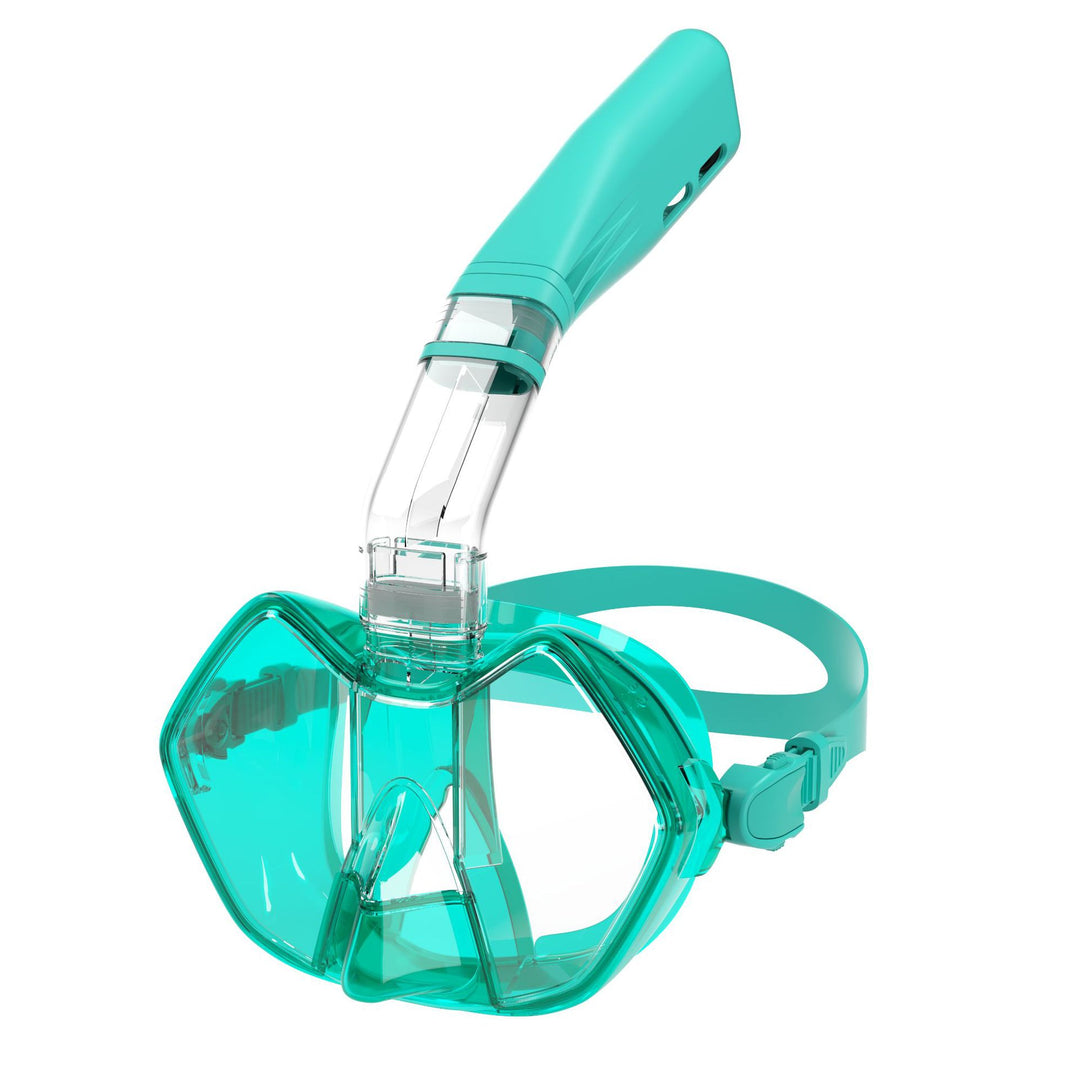 Snorkel mask with innovative anti-fog system Bowlift
