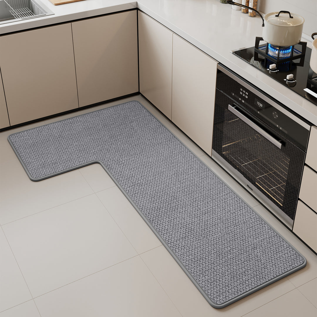 L-Shaped Anti-Fatigue Kitchen Mat Bowlift