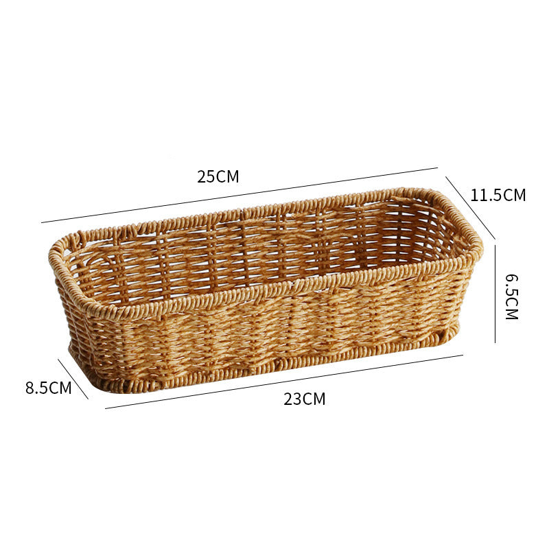 Decorative Handwoven Storage Basket Bowlift