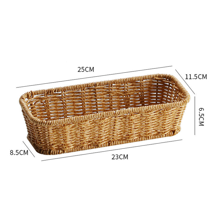 Decorative Handwoven Storage Basket Bowlift