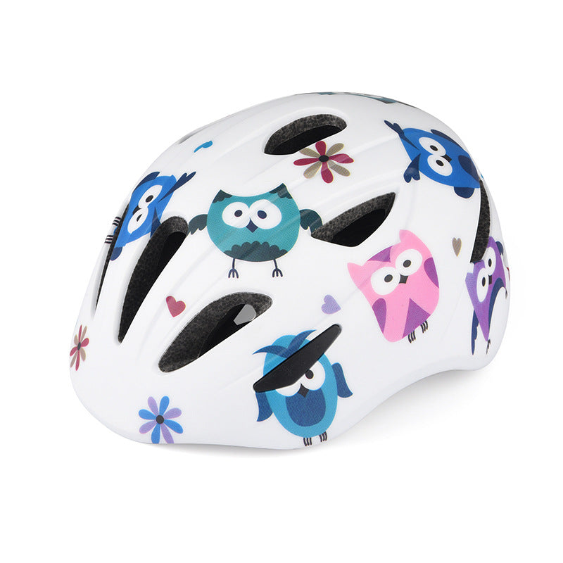 Children's Cute Animal Print Bicycle Helmet Bowlift