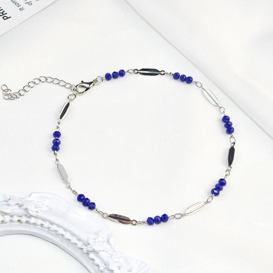 Elegant Beaded Anklet Bowlift