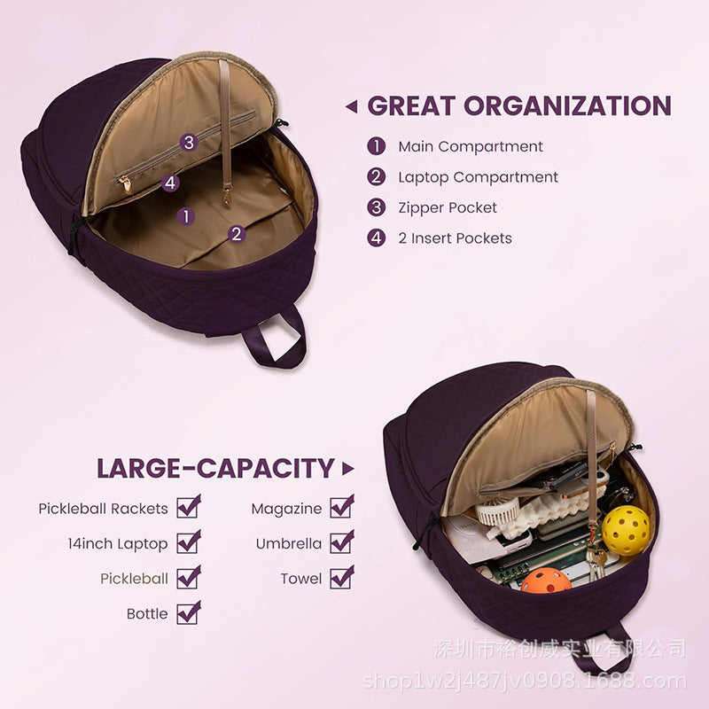 Premium Tennis Racket Backpack Bowlift