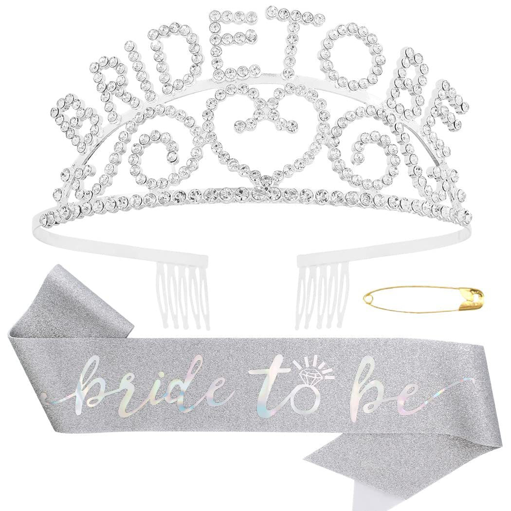 Women's Glittering Tiara with Heart Motifs Bowlift