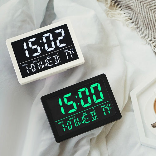 Digital radio alarm clock with thermometer Bowlift