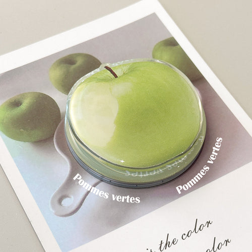 Apple motif cosmetic box Bowlift