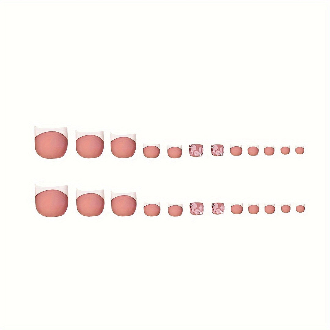Floral Acrylic Nail Masterpiece Bowlift