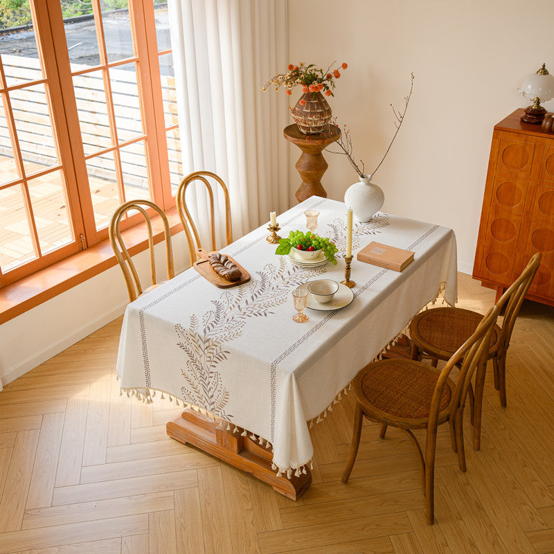 Embroidered Tablecloth