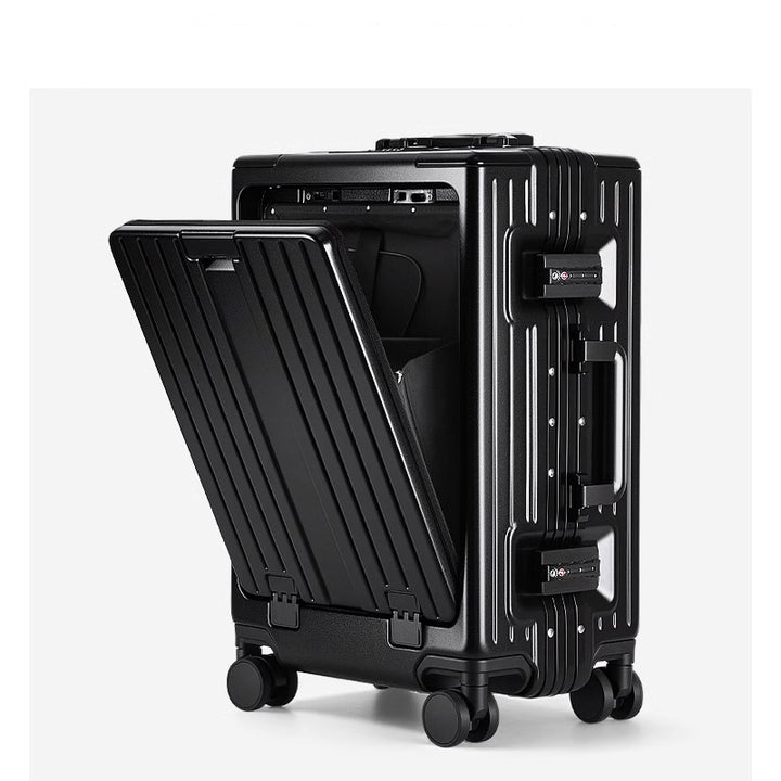 Expandable Hard-Shell Rolling Travel Trolley