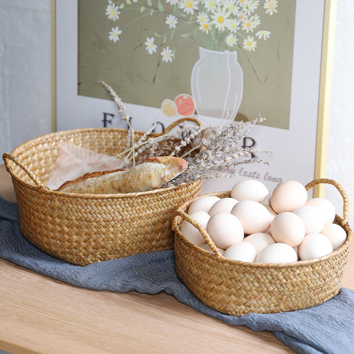 Unisex storage basket made of natural willow material Bowlift