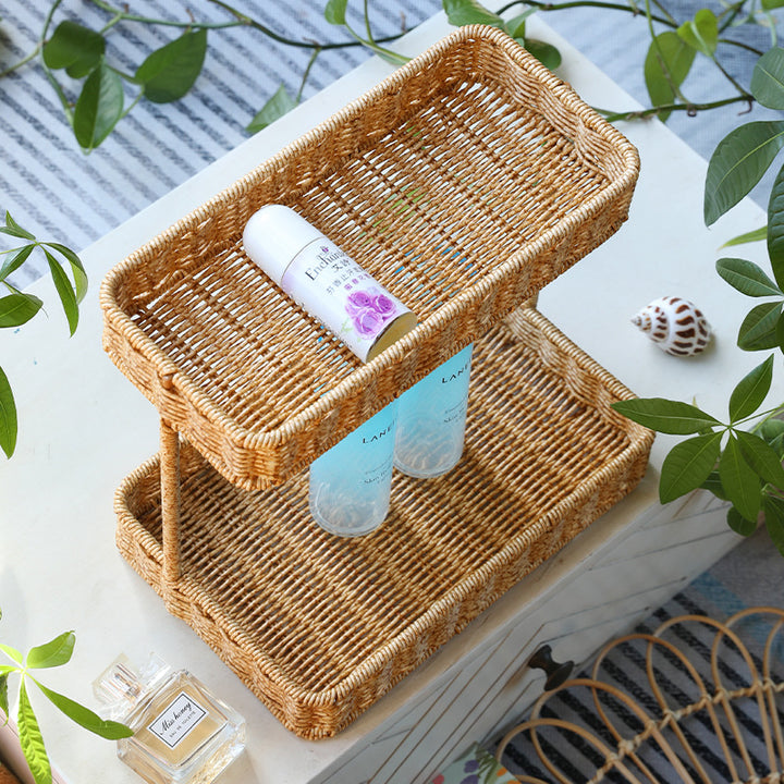 Unisex two-level storage basket Bowlift