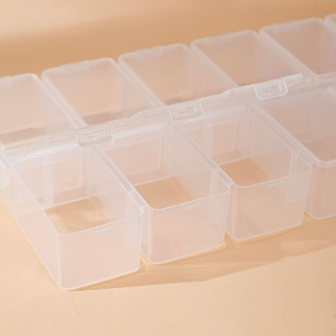 Transparent Multi-Section Storage Organizer Bowlift