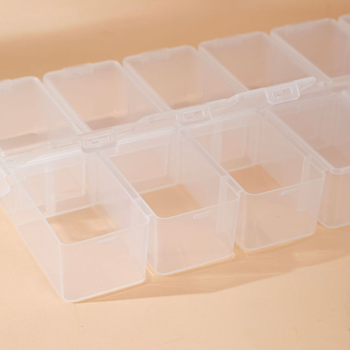 Transparent Multi-Section Storage Organizer Bowlift