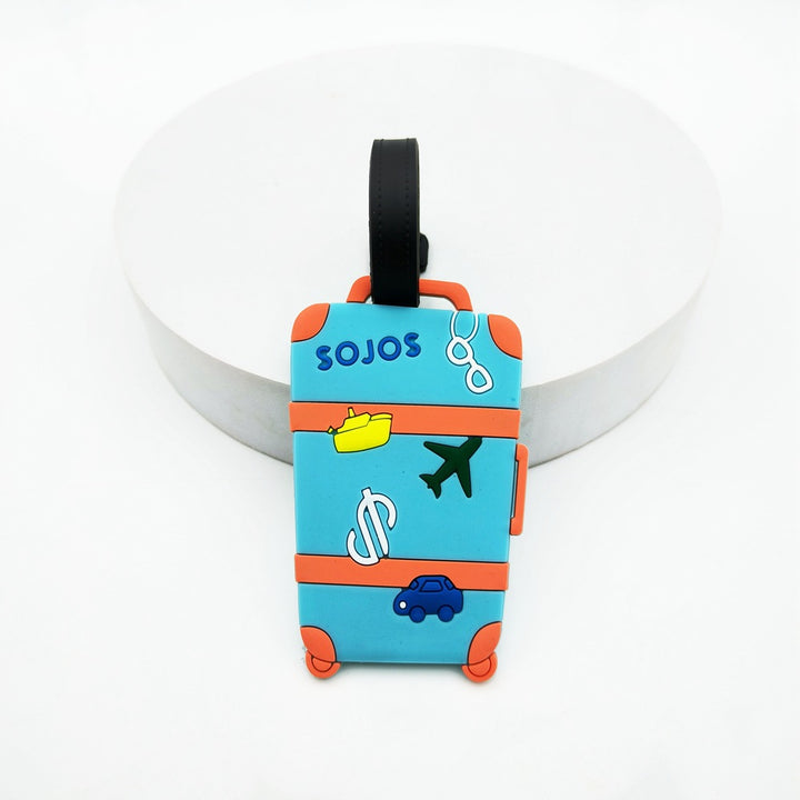 Travel-Themed Luggage Identifier Bowlift