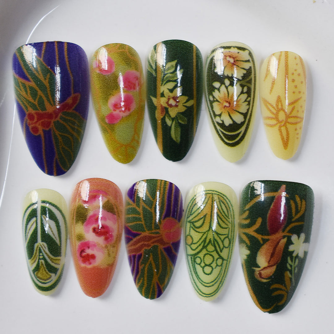 Elegant Artistic Nail Art Set Bowlift