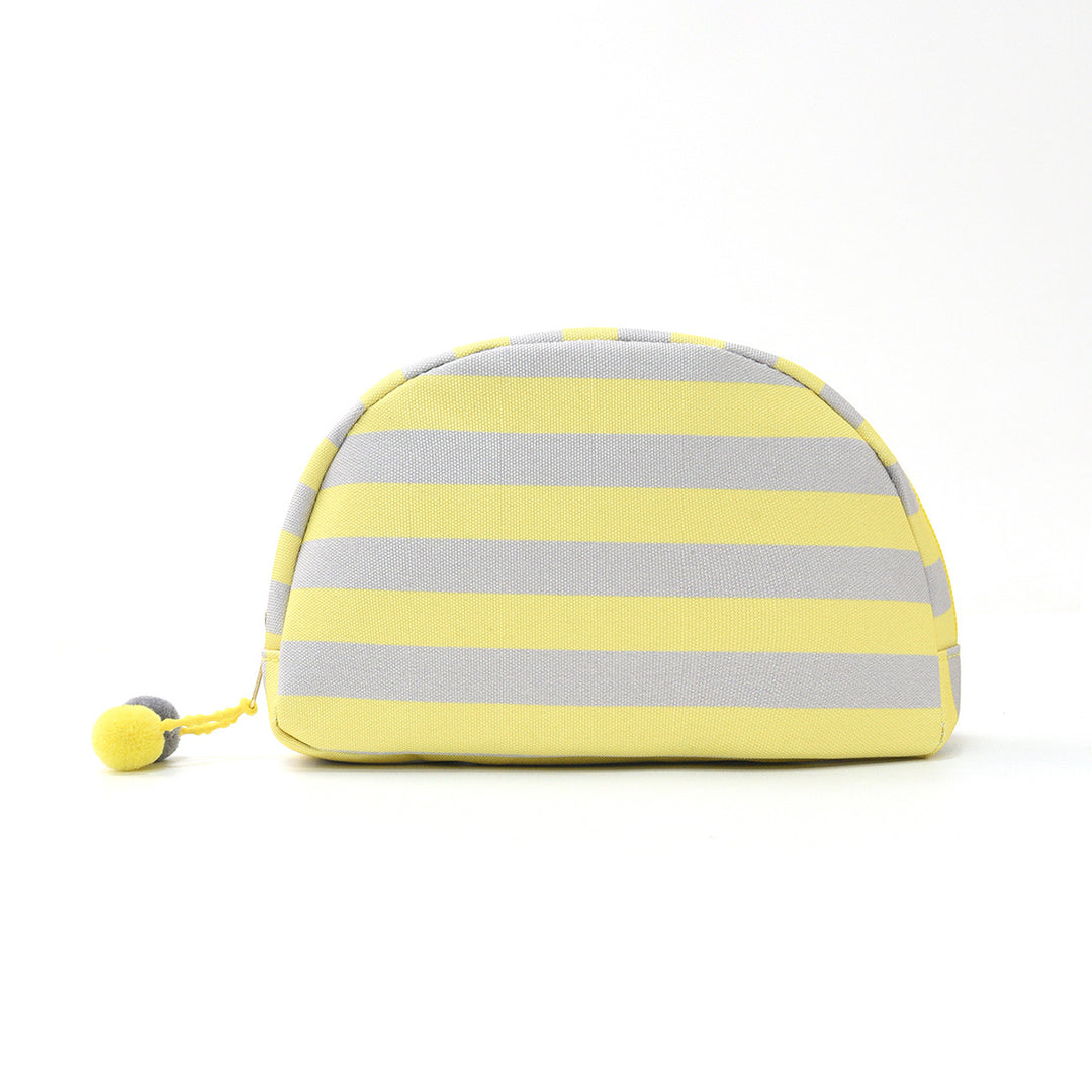 Cosmetic organizer with stylish striped pattern Bowlift