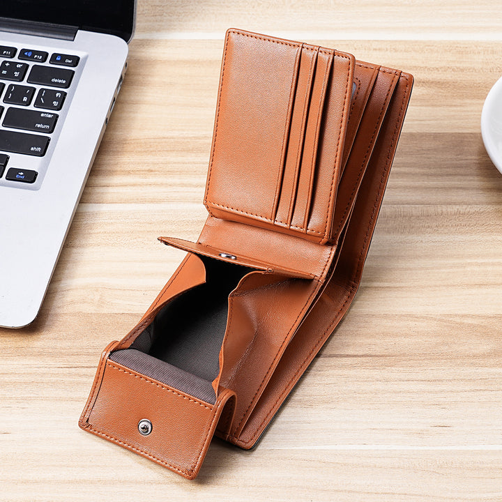 Luxurious Leather Money Clip Wallet