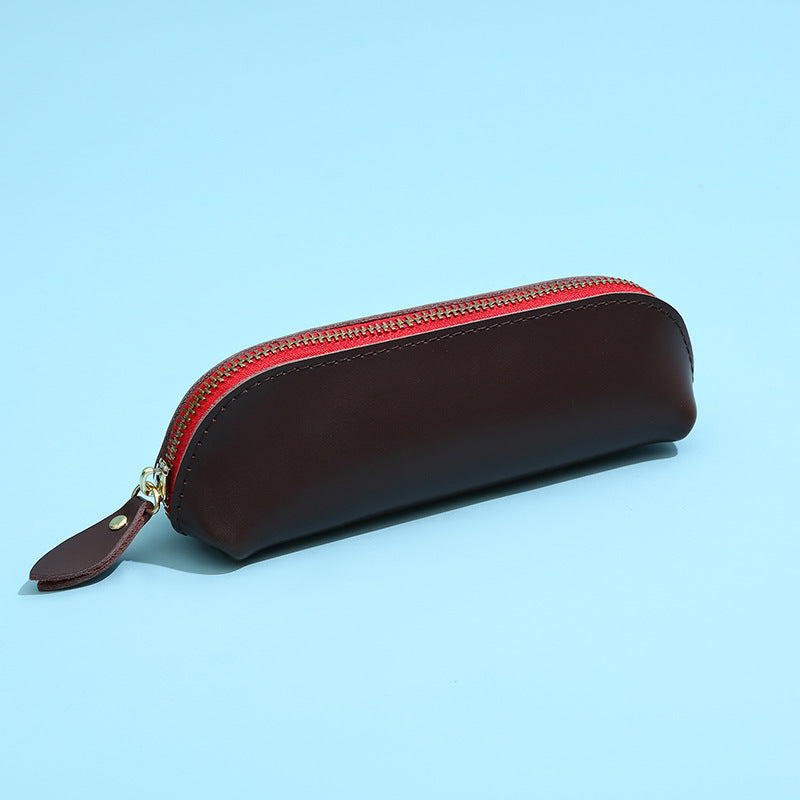Premium Leather Pencil Case Bowlift