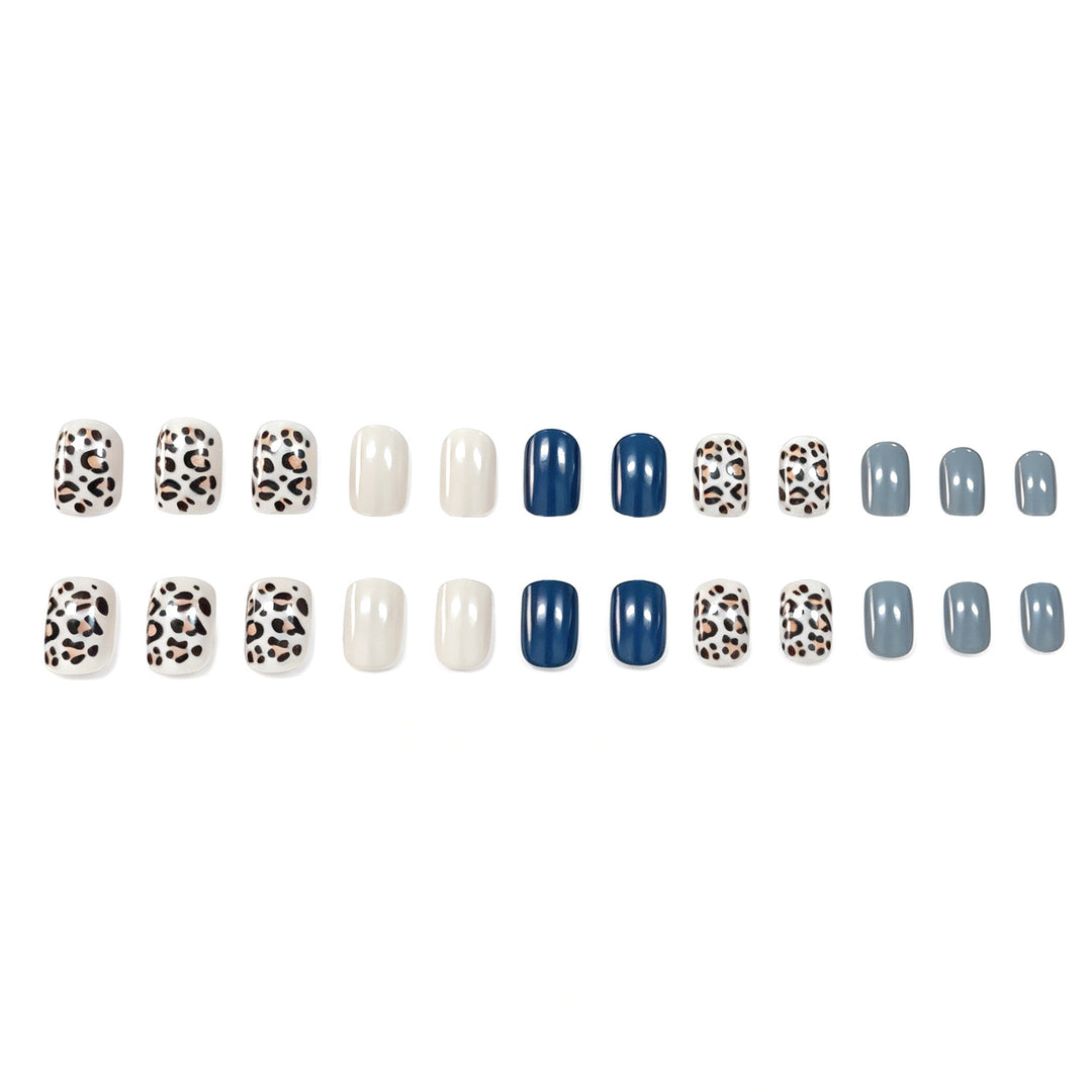 Stylish Leopard Print Nail Art Enhancements Bowlift