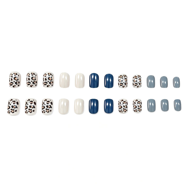 Stylish Leopard Print Nail Art Enhancements Bowlift