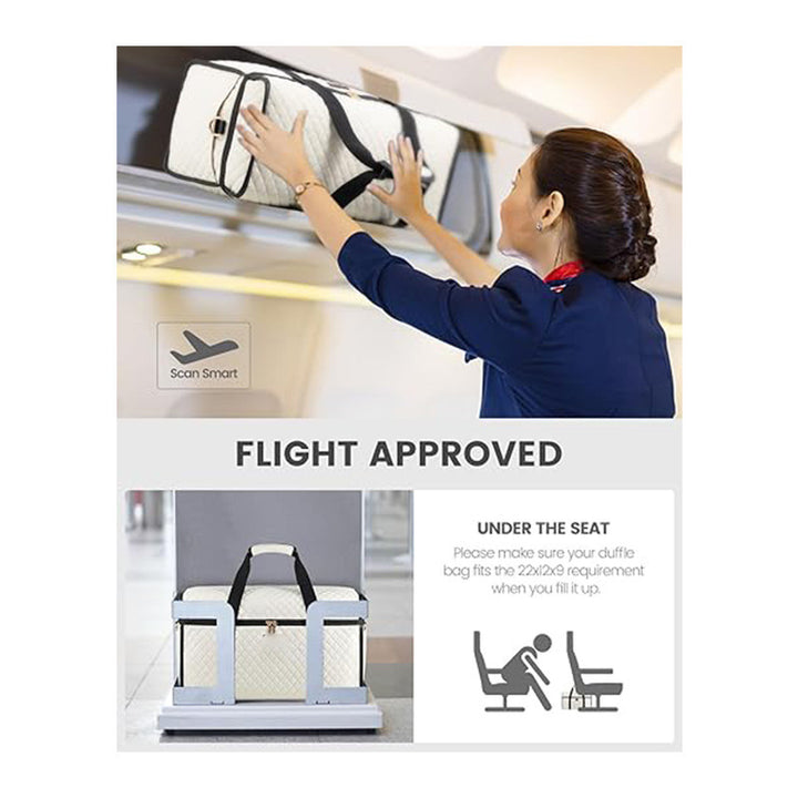 Multifunctional Travel Bag with Integrated Cosmetic Container Bowlift