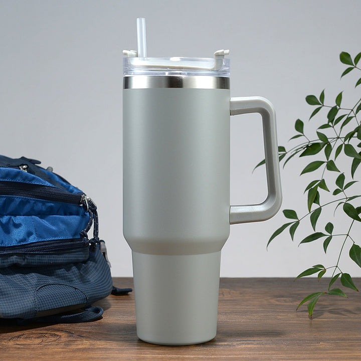 Women’s thermos mug with ergonomic handle Bowlift