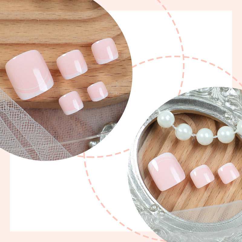 Artificial nail set with elegant marbled design Bowlift